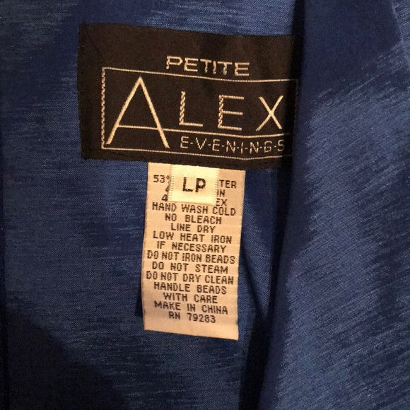 Alex Evenings Formal Blouse - Picture 4 of 4